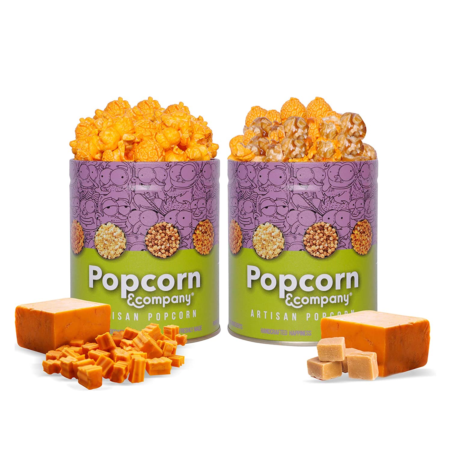 Buy Popcorn & Company Cheesy Sriracha Popcorn & Chicago Mix Popcorn ...